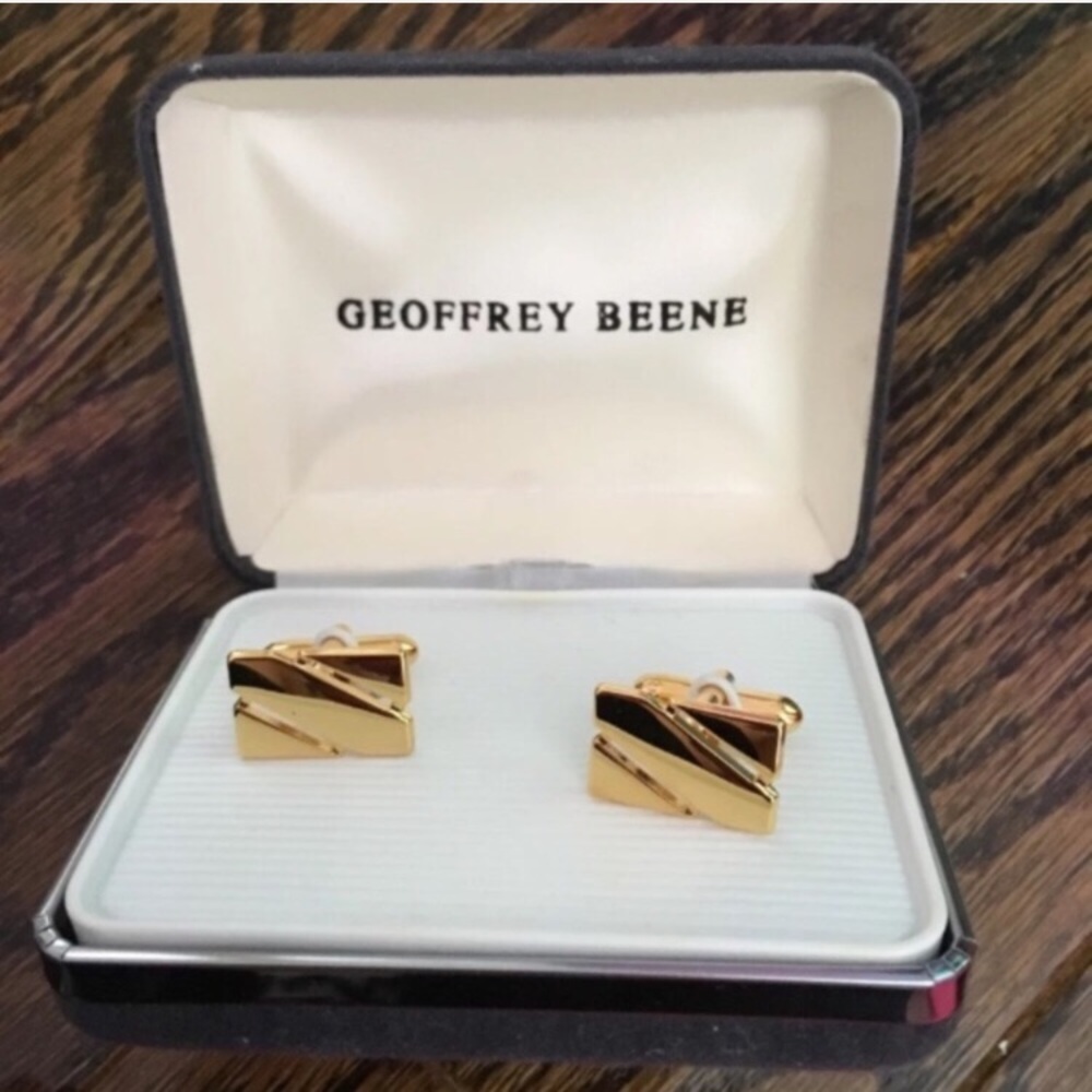 Gold Cuff Links